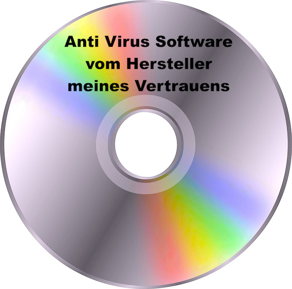 Anti-Virus-Software auf CD-ROM